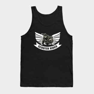 Scooter Rider Tank Top